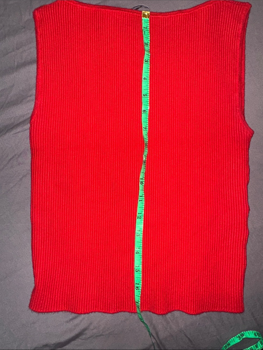 Abercrombie ribbed high neck tank - Picture 5 of 5